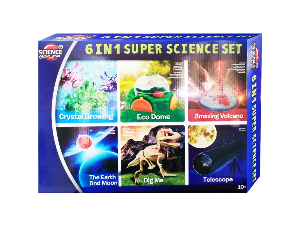 6 in 1 super science set