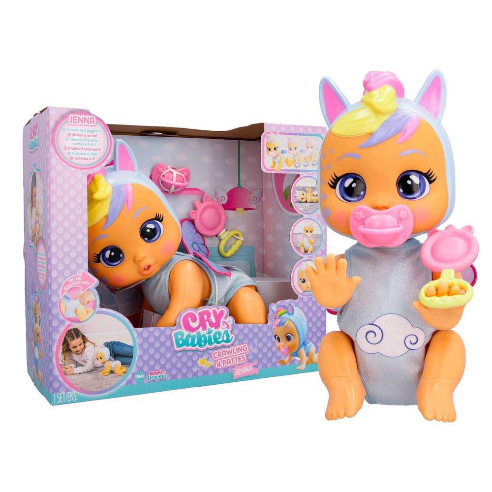 Crawling baby doll toy online