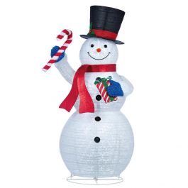 LED Pop-up Snowman 84 inch