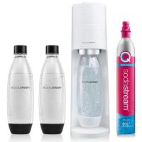 Sodastream Terra Sparkling Water Maker Megapack White