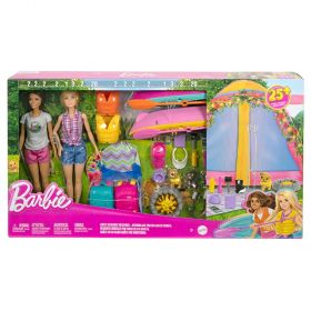 Barbie Outdoor Camping And Kayak Adventure Playset