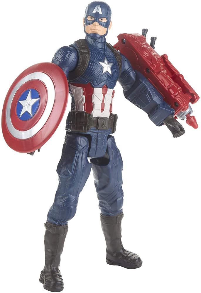 Marvel Avengers Infinity War Captain America Titan Hero Series 12-inches  Figure