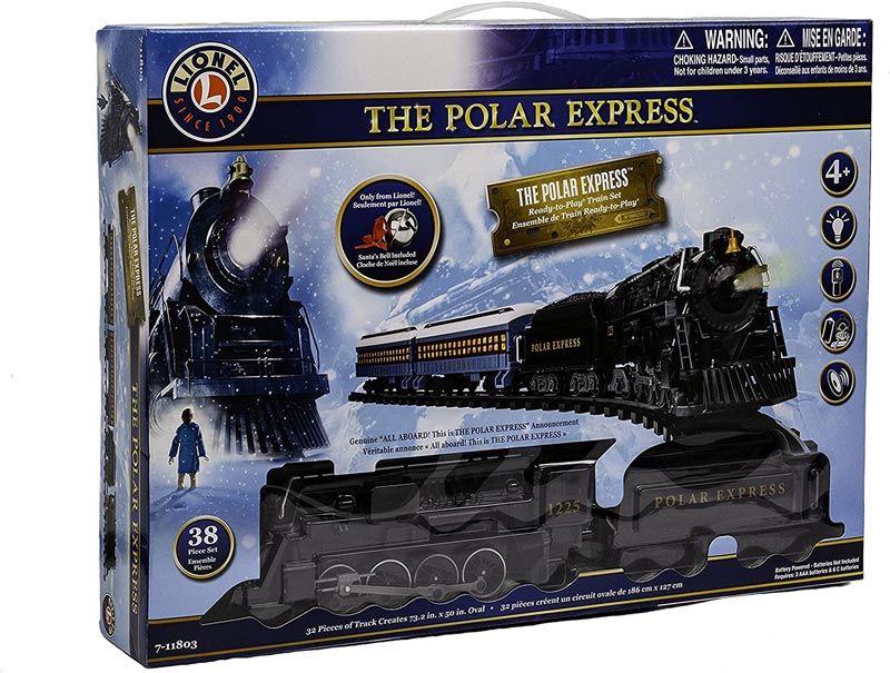 the polar express train set