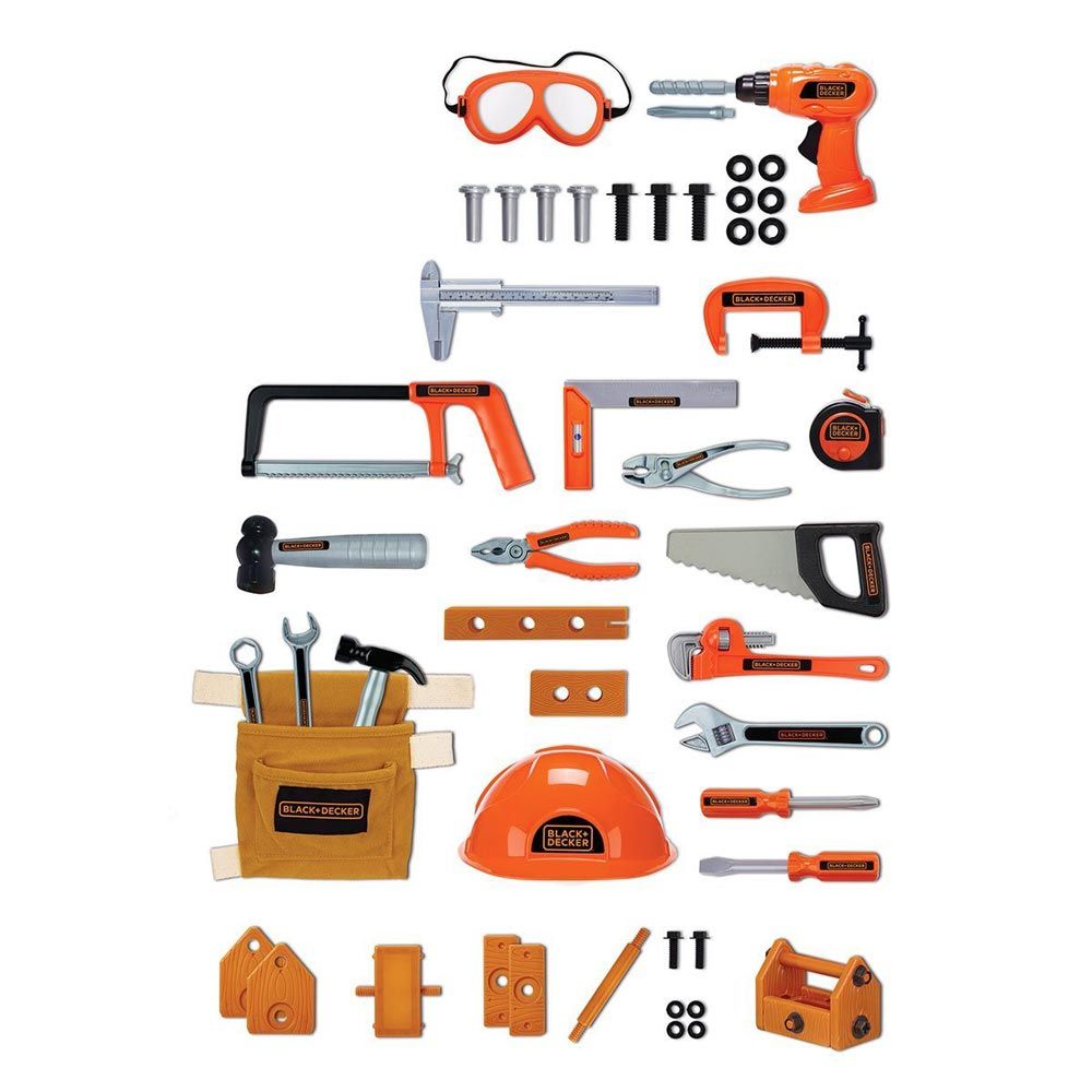 Black and Decker Junior Deluxe 80 Piece Tool Set