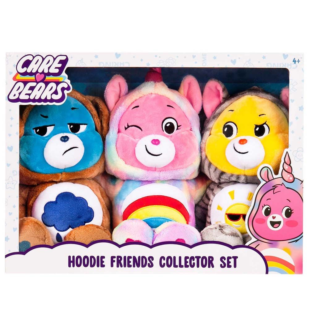 care bears beanie plush boxed set