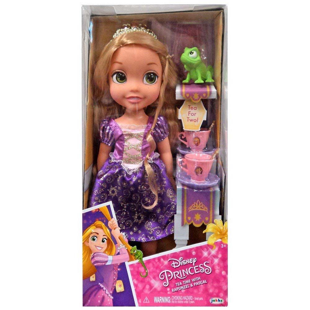 rapunzel doll tea set