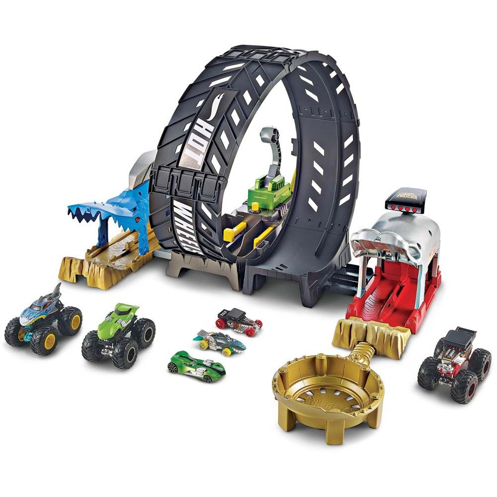 hotwheels monster truck loop