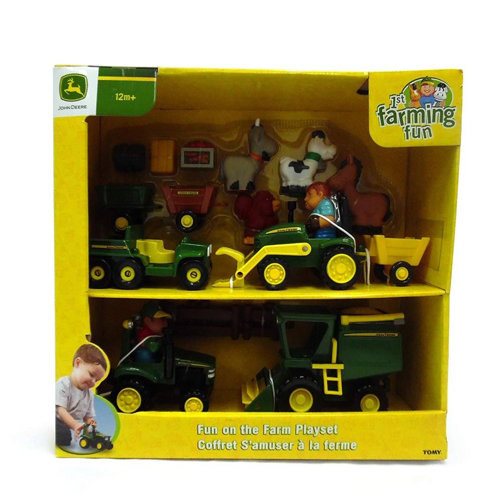 john deere fun on farm playset