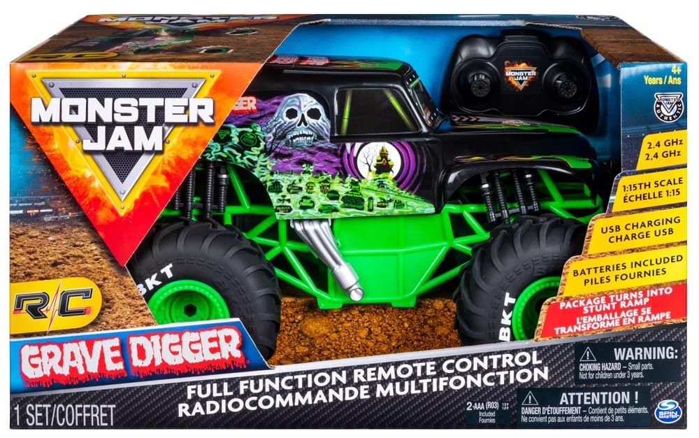 Grave digger monster truck remote control clearance car