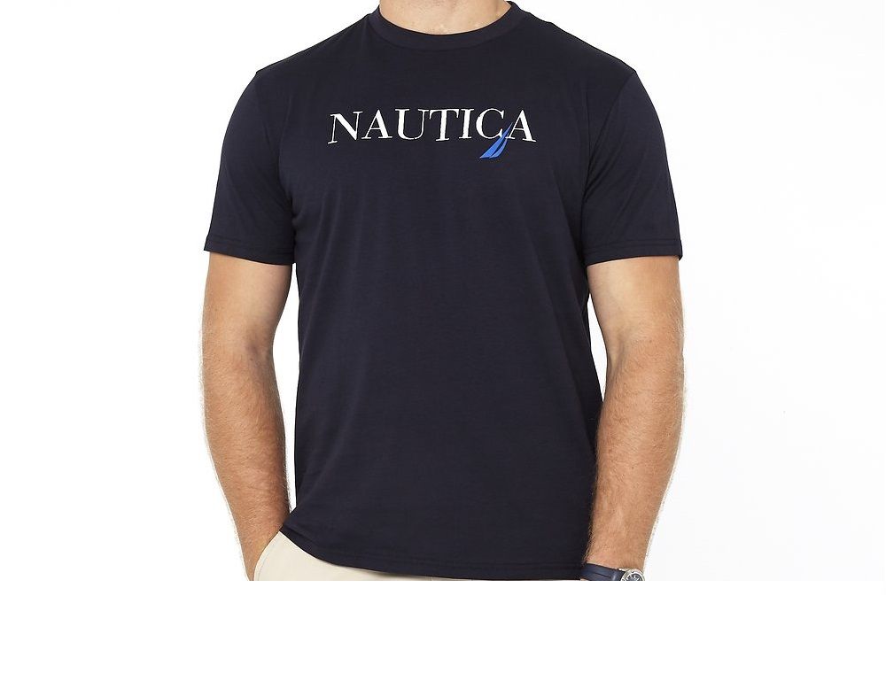 nautica shirt blue