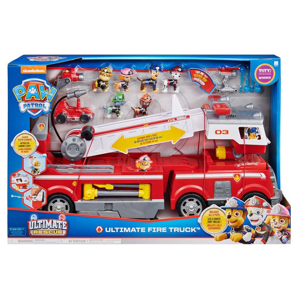 Marcus' Patrol: Fire Truck cartoon toy and book pack - 6…