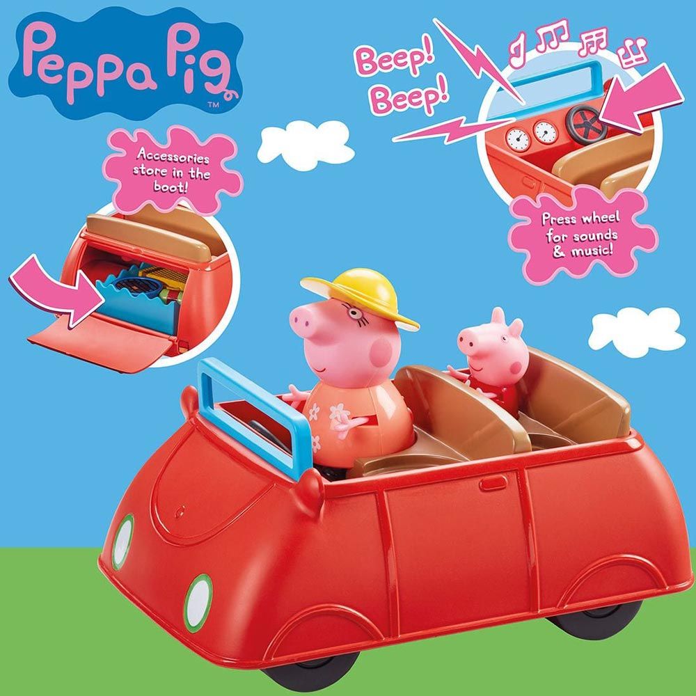 Peppa pig hot sale deluxe car