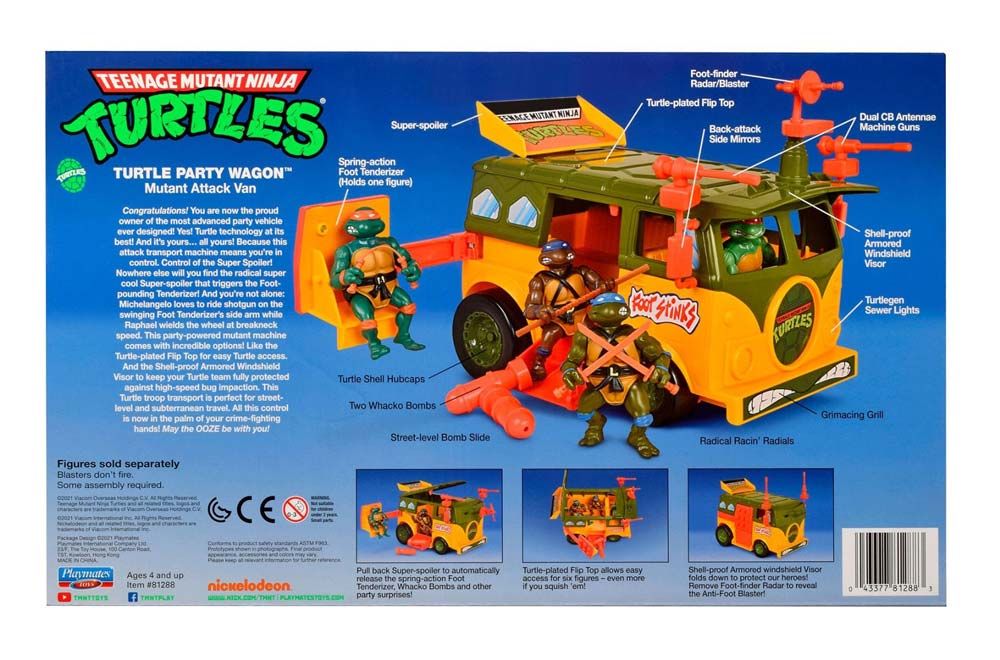 turtle party wagon