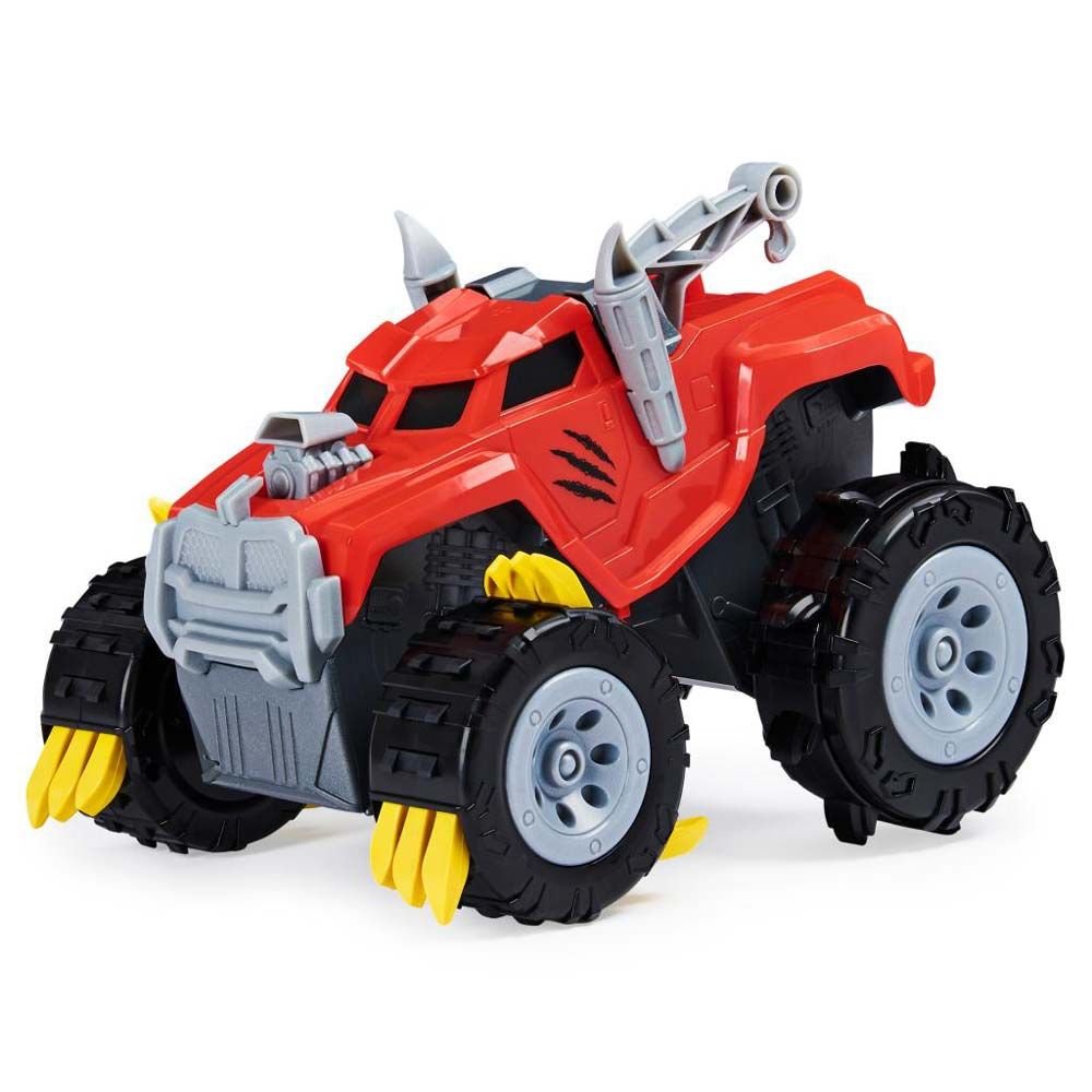 toy truck with claws in tires