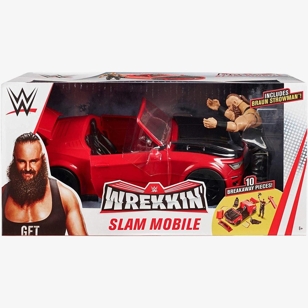 Braun strowman hot sale car playset