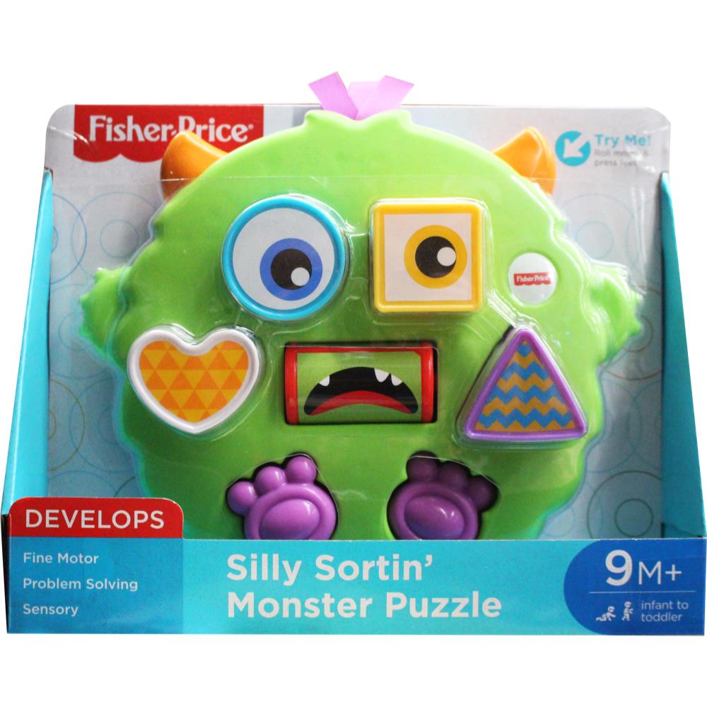 fisher price monster puzzle