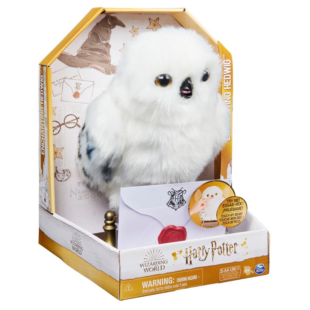 enchanting hedwig interactive plush