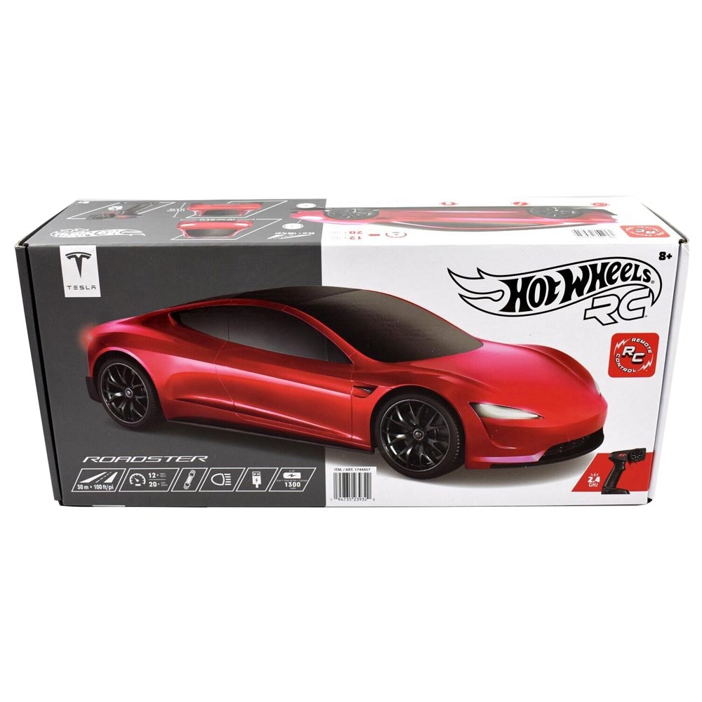 Hot Wheels - Tesla Roadster shops r/c