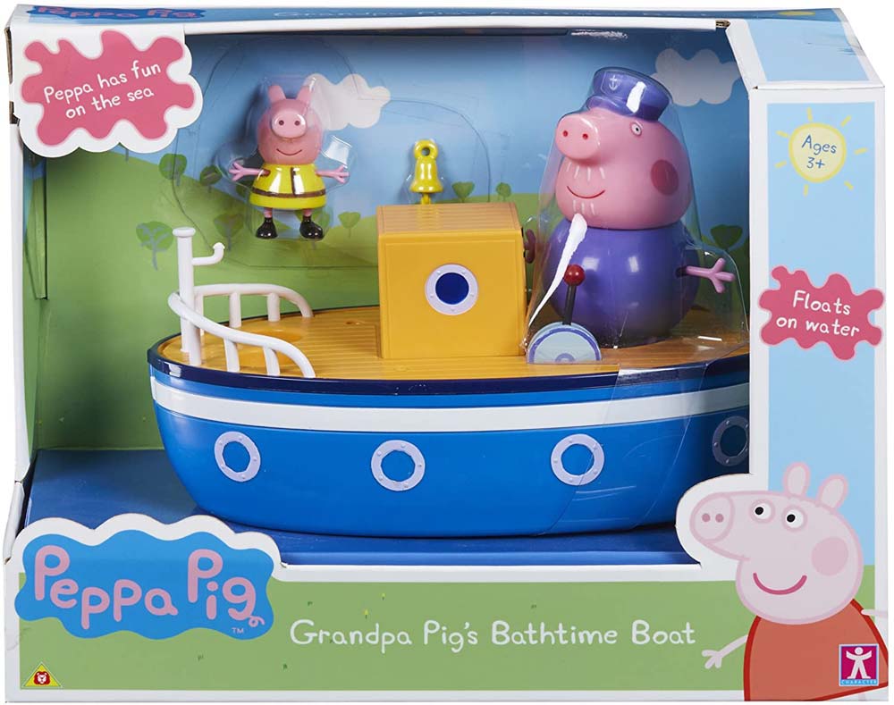 Peppa pig grandpa pig's cheap bathtime boat