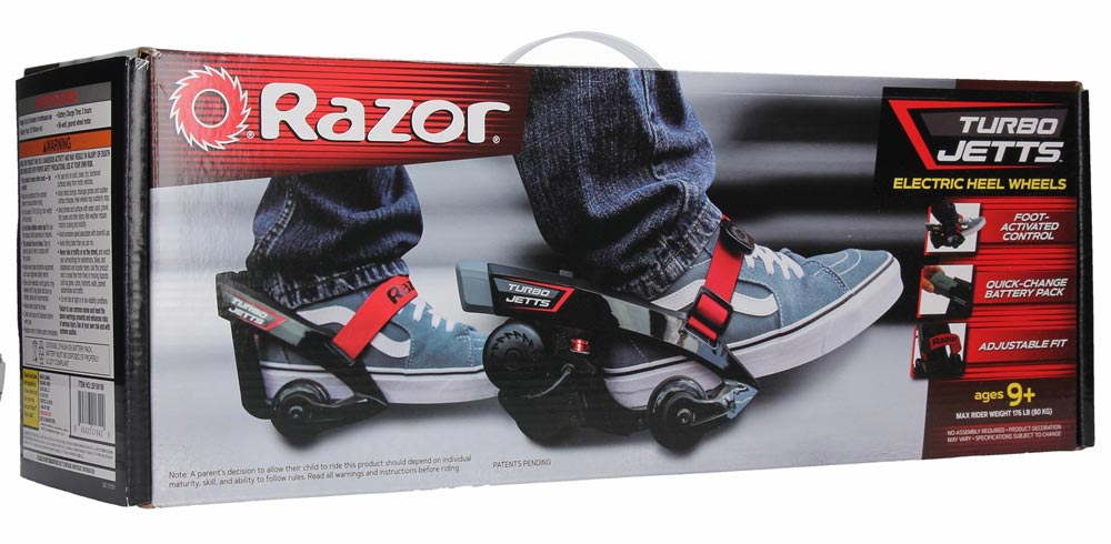 Razor Turbo Jetts Electric Heel wheels